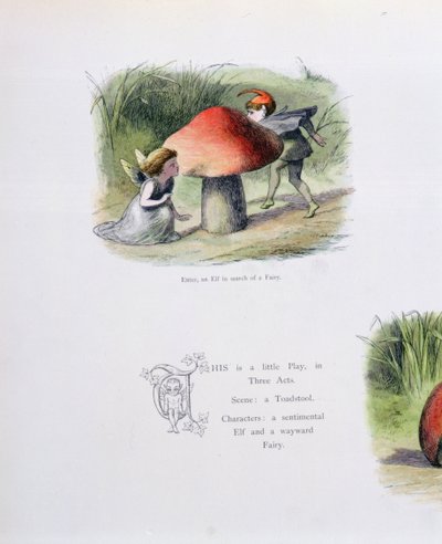 An Elf in Search of a Fairy, illustration from 